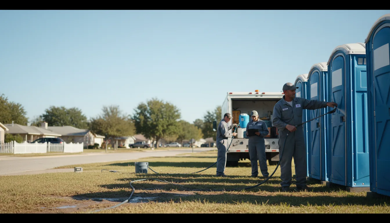 Long-Term Portable Toilet Rental in De Mossville, KY near me